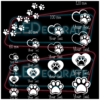 Personalised Paw Print Decal 1 - Image 4